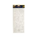 Halloween White Chipboard Shapes | bulk buys