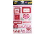 Sweet Love Card Kit with Glitter Accents | bulk buys