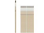 Number 6 Round Camel Hair Artist Brushes | bulk buys