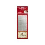 Seasons Greetings Silver Foil Stickers | bulk buys