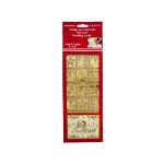 Holiday Symbols Gold Foil Stickers | bulk buys