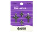 Cross charms, pack of 4 | bulk buys