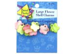 Large flower shell charms | bulk buys
