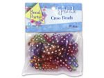 Sparkle cross beads, pack of 40 | bulk buys