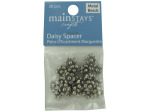 Daisy spacer beads, pack of 20 | bulk buys