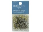 Mini split rings assortment of 200 | bulk buys