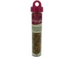 Amber/copper frosted bead mix, 28 grams | bulk buys