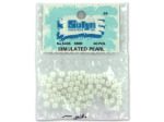Simulated pearl beads, pack of 60 | bulk buys