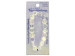 Large handcrafted transparent glass beads | bulk buys