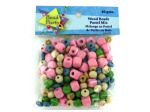 Pastel wood beads | bulk buys