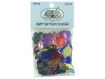 Birthday sequins confetti, 20 grams | bulk buys