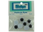 Paste-on googly eyes, pack of 8 | bulk buys