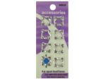 Square frame beads, pack of 8 | bulk buys