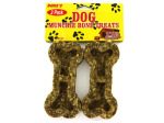 2 Pack bone-shaped dog munchies | dukes