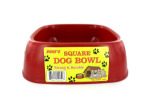 Square Dog Bowl | dukes