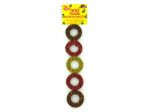5 Pack rawhide dog donuts | dukes