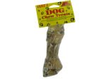 Dog chew toy, beefhide bone | dukes