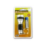 All-purpose flashlight key chain | sterling