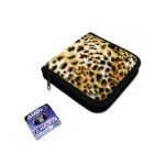 Animal print CD and DVD holder | audio