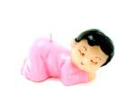4x3 pnk baby candle 6388 | bulk buys