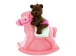 3.5x4 pnk bear candl 6421 | bulk buys