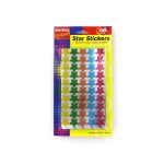 Metallic reward star stickers | sterling