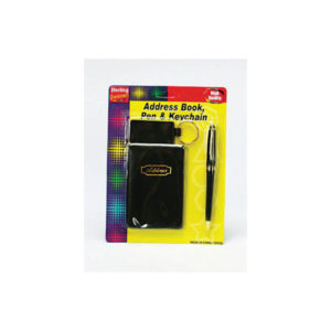 address book with pen and keychain | bulk buys