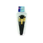 Cosmetic brushes in case (set of 7) | salon collections