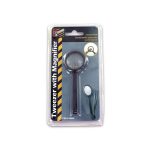 Tweezers with Magnifier | sterling