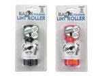 Folding lint roller, 2 assorted colors | bulk buys