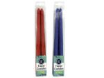 Ten taper candles, assorted colors | bulk buys