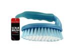 Iron-shaped scrub brush | handy helpers