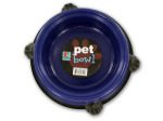 Round Pet Bowl with Paw Base | dukes