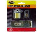 Gate Hasp and Lock Set | sterling