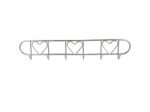 6 hook wall coat rack | bulk buys