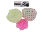 Shower cap and body scrubber set | bulk buys
