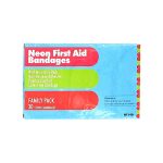 30 Neon first aid bandages | bulk buys