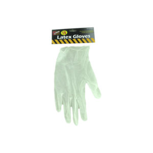 6 Piece latex gloves | sterling