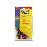 Colored push pin set | sterling
