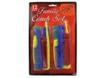 Large variety pack combs (set of 12) | bulk buys