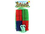 Multi-color plastic clothespins | bulk buys