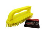 Iron-Shaped Scrub Brush with Handle | handy helpers