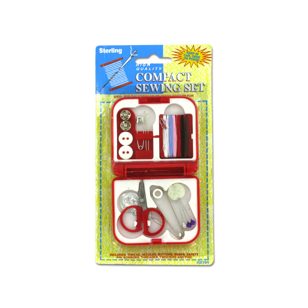 Compact Sewing Kit | sterling