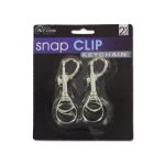 Snap clip key chains | sterling