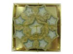 Gold and Silver Star Glitter Candles | bulk buys