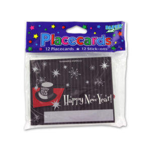 New Years placecards, pack of 12 | bulk buys