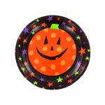 Pumpkin shallow plastic bowl | bulk buys