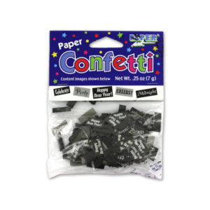 New Year confetti, .25 ounce | bulk buys