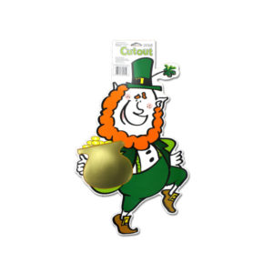 Leprechaun cardboard cutout, 18 | bulk buys