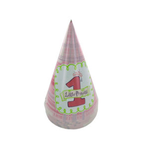 Little Princess 1st birthday party hats, pack of 8 | bulk buys
